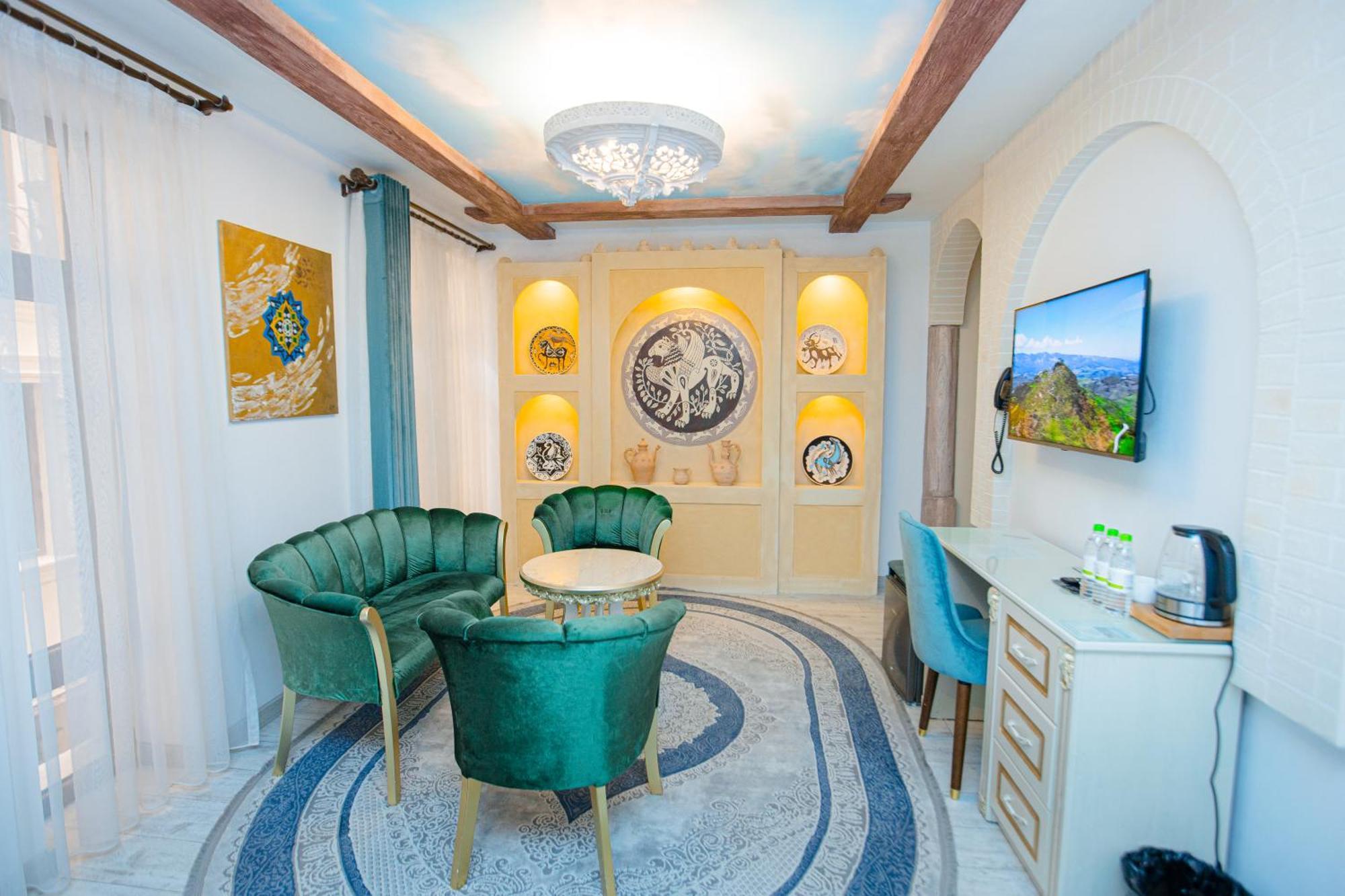 Gur Emir Palace Boutique Hotel 撒马尔罕 外观 照片